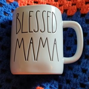 Rae Dunn "BLESSED MAMA" mug